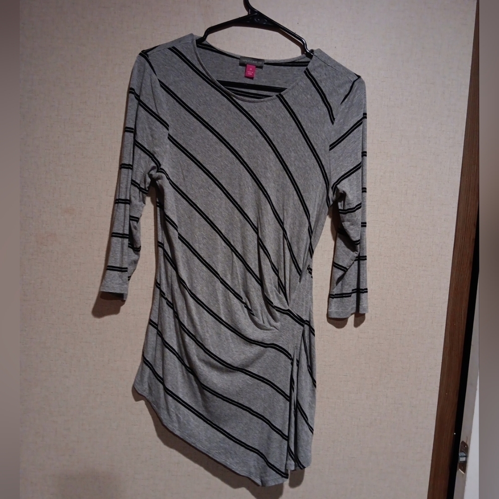Vince Camuto Womens Ladies Gray Top Size Medium